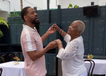 Ator Will Smith dança com a mãe de 85 anos e o inspirador vídeo viraliza