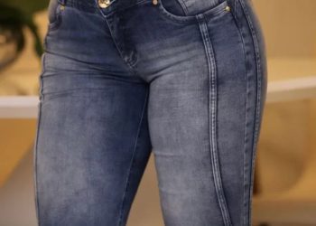 Bermuda jeans longa, peça da moda no verão 2024