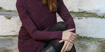 Com a chegada do frio, vestido com botas é uma boa pedida