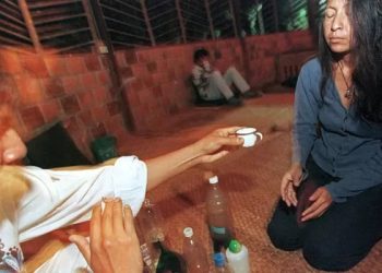 A longa noite sob efeito da ayahuasca